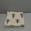 100% Cotton Christmas Pillow Covers Set of 2, 22x22 Inch Christmas Green, Winter Tree Print Decorative Xmas Throw Pillow Covers Cushion Case Winter Home Decor for Sofa Bed Living Room