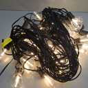 Brightever 120FT Outdoor String Lights Waterproof, LED Patio Lights with 34 S14 Shatterproof Vintage Bulbs(2 Spare), 2700K Outside Hanging Decorative Lights for Cafe, Bistro, Party, Birthday, Holiday