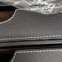 Ayunga Leather Desk Organizer with 3 Drawers, Executive Office Supplies Desktop Filing A4 File Cabinet/Holder,Stackable Storage Box for Jewelry/Bill/Documents/Makeup Home Decor Accessories(Black)