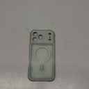 Thomo Magnetic for iPhone 17 Pro Max Case, [Compatible with Magsafe] [Full Camera Protection] Translucent Matte Military Grade Shockproof with Anti-Fingerprint Phone Cover 2025, Calke Green