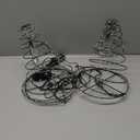 Smart Outdoor Christmas Pathway Lights, RGB Spiral Xmas Trees with App Control, 2-Pack