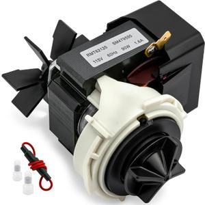 479595 Washing Machine Pump and Fuse Compatiable with fisher and paykel Washer gwl11, gwl15, iwl12 etc, drain pump 420325P replace SM479595, RMT62125, 426375P, 479585, 4547072, AP6791227, PD000566711