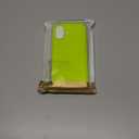 Magnetic for iPhone 16 Case, Compatible with Magsafe, Suction Cup Phone Mount, [2 Screen Protectors][Camera Lens Protector] Silicone Shockproof Protective Slim Phone Cover 6.1", Neon Yellow