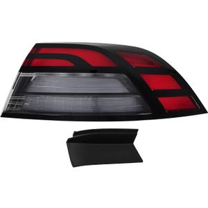 Tail Light Assembly Right Side With Bulb Compatible with Accord 2023 2024 2025 Brake Lamp Passenger 33550-30A-A01 HO2805129
