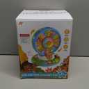 Toys for 1 2 3 Year Old Boys Girls, Spin & Sing ABC Alphabet Learning Zoo with Lights & Sounds, Musical Educational Toy for Toddler 1-3, Christmas 1st Birthday Gifts for Baby Kids Age 12-18 Months+