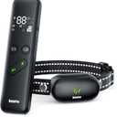 Delupet Dog Shock Collar - Electric Dog Training Collar with Remote 1600FT, Rechargeable E-Collar Waterproof Collars with 3 Training Modes, Security Lock for All Breeds, Sizes (1 Pack Black)