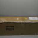 2-Pc Potted Artificial Snow-Flocked Slim Christmas Tree Set