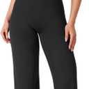 YEOREO VitaWeave Jumpsuits for Women Wide Leg Sleeveless Adjustable Strap Romper Square Neck Yoga Workout Bodycon (Small, Black)