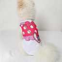 XXS Dog Clothes for Small Dogs: Mesh Doggie Shirts with Cute Patterns, Small Dog Clothes for Girls Fit for 1-2lb Pet T-Shirts, 4 Pack Puppy Clothing for Summer