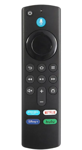 Voice Replacement Remote Control Compatible with TV Stick,TV Cube and Smart TVs (AMZ3)