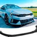 Front Bumper Lip Splitter Spoiler Fit for KIA K5 GT/GT Line 2025 2026/ EX/LX/LXS/ 2021-2026 Accessories, Gloss Black 3pcs Air Dam Chin Body Kit Underbody Lip