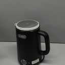 Arofeer 1.7L(57oz) Large Electric Kettle Temperature Control, 7+Cups Electric Tea Kettle for Coffee&Tea, 2 quarts Big Hot Water Kettle Electric with,1200W,Keep Warm-Black