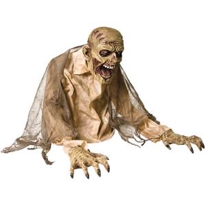Morris Costumes Animated Zombie Halloween Prop Decoration with Fog
