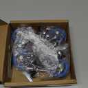 Stem Caster Wheels 2 inch Heavy Duty, Swivel Threaded Stem Mount Casters Set of 4 with American Size UNC 1/4"-20 x 1