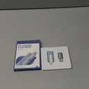 MFi Certified 256GB Flash Drive for iPhone, 3 in 1 Type-C USB Memory Stick Thumb Drive for Photos Videos, High Speed External Memory Storage Photo Stick for iPhone iPad Android PC (Blue)