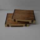 Portable Cornhole Board Set 2 ft x 1 ft Cornhole Set with 6 Bean Bags Foldable Cornhole Game for Kids and Adult Indoor or Outdoor Backyard Corn Hole Toss Games (Light-colored Wood)