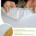 2 x Rectangle Picnic Table Cloth, Elastic Waterproof Fitted Vinyl Tablecloths for 6 Foot Tables, Wipeable Flannel Backed Table Covers for Dining, Camping, Outdoor(Mulberry,30"x72")