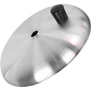 Amosfun Stainless Steel Pan Lid Multipurpose Pot Cover for Skillets Pots Safe Easy to Clean Convenient Handle for Everyday Cooking