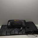 Massage Mat, Detachable Neck Massager, Full Body Vibration Heating, Massage Pad with 10 Vibrating Motors and 9 Speed Settings for Home Office Use, Gift for Men Women Parents Christmas,Black