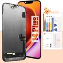 Screen for iPhone 14 Plus Screen Replacement for iPhone A2886 LCD Screen A2632,A2885,A2896,A2887 3D Touch Display Digitizer Assembly Repair PartsBlack