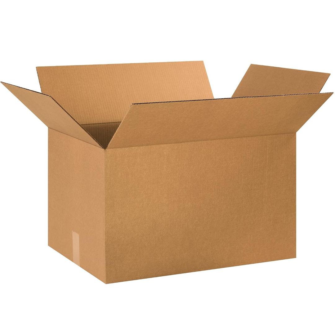 PARTNERS BRAND 24x16x14 Corrugated Boxes, Large, 24L x 16W x 14H, Pack of 15 | Shipping, Packaging, Moving, Storage Box for Home or Business, Strong Wholesale Bulk Boxes