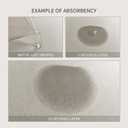 Dish Drying Mat Bohemian Absorbent Coffee Mat Rubber Backed Moroccan Soft Silicone Kitchen Dish Draining Mat for Kitchen Bathroom Coffee Bar (Boho Red, 12 x 16 Inches)