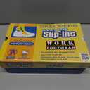 Skechers Women's Work Hands Free Slip Ins Nampa-Cottonbud Bungee Athletic Sr Shoes (7.5, Black)