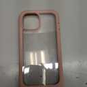 Diaclara Designed for iPhone 15 Case, Full Body Rugged Case with Built-in Touch Sensitive Anti-Scratch Screen Protector, with Camera Lens Protector for iPhone 15 6.1" (Coral Pink)