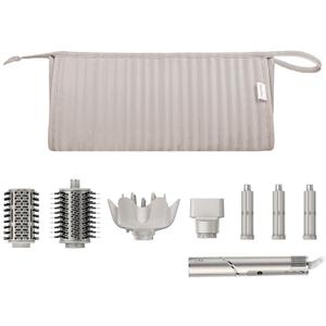 Dy son Air wrap Travel Case Hair Tools Travel Bag for Shark Flexstyle Carrying Case Portable Shark Hair Dryer Revlon Flat Curling Iron Organizer (Camel)