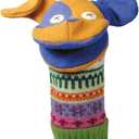 Cate and Levi - Hand Puppet - Premium Reclaimed Wool - Handmade in Canada - Machine Washable (Dog)