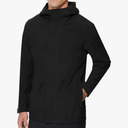 32 DEGREES Men's Rain Jacket (Black, Large)