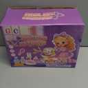 G.C Cat Toys for Kids Girls, Electronic Interactive Stuffed Cat Walk Meow and Wag Tail with Stroller Pet Care Accessories Toys Pretend Play Birthday Gifts for Toddlers Girls 3 4 5 6 7 8 Year Old