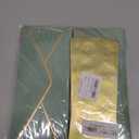 50 Pack #10 Business Envelopes with Gold Border, Self Seal Standard Envelopes with Gold Stickers for Office, Checks, Letter Mailing, Invoices, 4 1/8 x 9 1/2 Inches (Sage-Green)