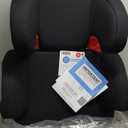 Clek Oobr High Back Booster Seat with Adjustable Headrest, Reclining Design, and Rigid Latch System (Pitch Black)