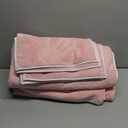 REDKISS 6 Piece Towel Set - Oversized Bath Sheets (70 x35 in), 670GSM Ultra Soft & Highly Absorbent, Quick Dry Pink Bath Towel Sets for Bathroom, Spa, Hotel, Gym