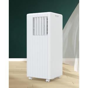 GarveeHome 8,000 BTU Portable Air Conditioner Cools Up to 700 Sq.Ft,3 in-1 Quiet Portable AC Unit with Remote Control for Large Room,Campervan,Office,Temporary Space,JHS,White