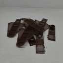 Downspout Gutter Guard - Eliminates Downspout Pipe Clogs from Leaves and Debris - 4-Pack (Brown)