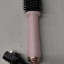 Lopeie Hair Dryer Brush, 4 in 1 Styling Tools with Oval Barrel, Professional Round Brush Blow Dryer, Negative Ionic for All Hair Types, Pink