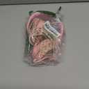 noot products Kids Headphones K11 Foldable Stereo Tangle-Free 5ft Long Cord 3.5mm Jack Plug in Wired On-Ear Headset for iPad/Girls/Boys/School/Laptop/Travel/Plane/Tablet-Soft Pink