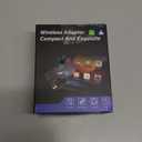 2-in-1 Wireless CarPlay for iPhone 2026 Upgraded, Wired to Wireless Car Play & Android Auto with 5.0GHz WiFi, Fast Auto-Connect, Plug & Play, Car Subwoofer Compatible with iPhone iOS 10+