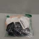 jollybows 3PCS Baby Nylon Headbands Hairbands Hair Bow Elastics for Baby Girls Newborn Infant Toddlers Kids (1-Black+White+Pink, 1 Count (Pack of 3))