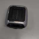 Ontel Handy Heater Turbo Wall Outlet Plug In Heater  Portable Indoor Ceramic Space Heater w/Adjustable Thermostat, 12-Hour Timer, Auto Shut Off, Quiet  Plug In Wall for Office, Bedroom, Camping