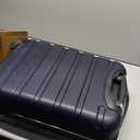 Wrangler 21.5" Spinner Carry-On Luggage, Navy Blue