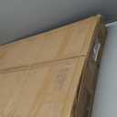 Shintenchi Cat Littler Box Enclosure, Litter Box Furniture Hidden with Removable Divider, Cat House with End Table, Grey, 31.5 inch