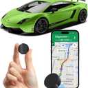 Mini GPS Magnetic Tracker for Vehicles, Real Time Location Tracker, Hidden Tracking Device for Cars, Elderly, Kids, Pets, Assets, No Subscription, Waterproof, Global Positioning, Android/IOS Universal