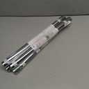 4 x Window Privacy Film One Way Daytime Privacy Static Cling Sun Blocking Anti UV Reflective Window Tint for Home and Office, Natural Silver, 17.5 X 78.7 inch