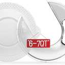 Pouring Shield Compatible with Kitchenaid 6, 7QT Bowl-Lift Stand Mixers, Splash Guard for 6-7 Quart Stainless Steel Mixer Bowl-Lift Stand Mixers with Extra Mixer Bowl Cover (6-7QT)