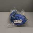 NACOCO Large Dog Raincoat Adjustable Pet Water Proof Clothes Lightweight Rain Jacket Poncho Hoodies with Strip Reflective (L, Blue) (Large (Pack of 1))