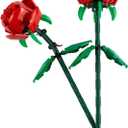 LEGO Roses - Building Toy for Kids, Girls & Boys, Ages 8+ - Artificial, Fake Roses for Home Decor & Display - Gift Idea for Plant & Flower Lovers - 40460