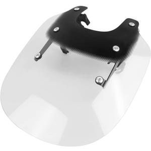 Motorcycle Windscreen Windshield Compatible with Harley Nightster 975 RH975 RH 975 2022-2026 Nighster 975 Special RH975S 2023 2024 2025 2026 PC Windscreen Double Bubble (Long-black)